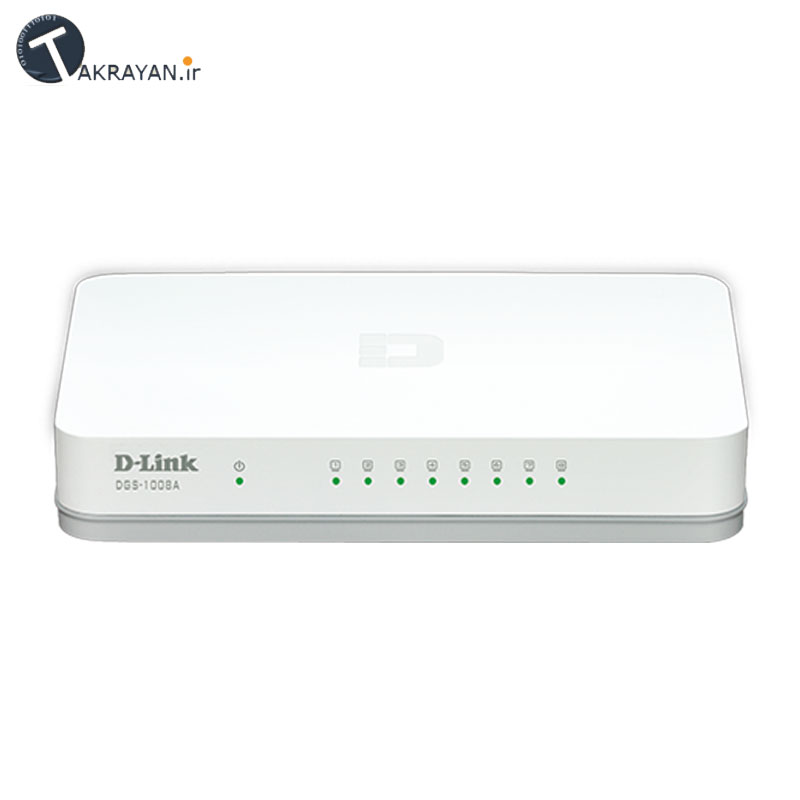 D-Link DGS-1008A 8-Port Gigabit Desktop Switch